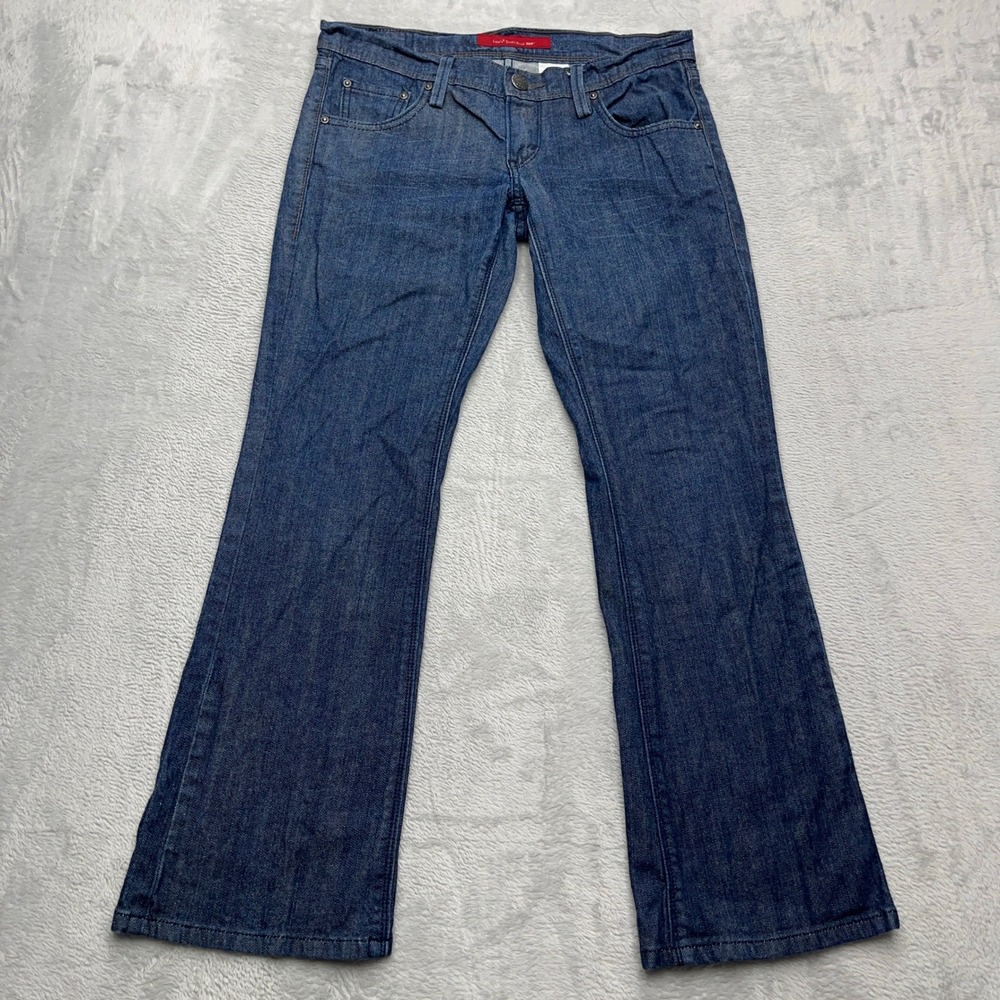 VTG Levi's Demi Boot 508 Women's‎ Jeans Dark Wash Size 6S 28L